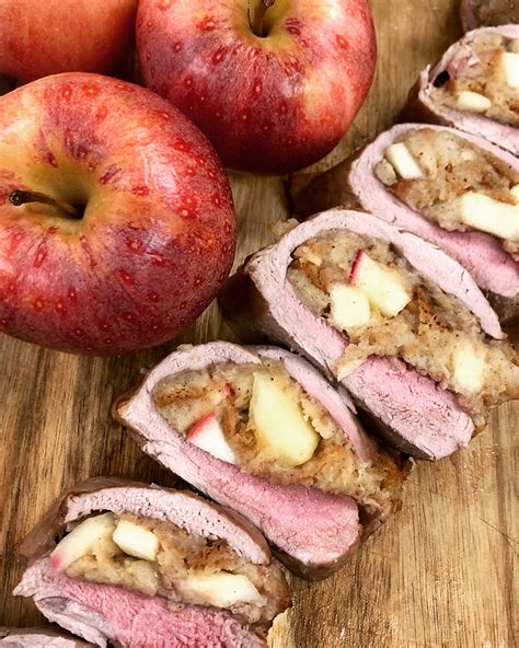 All Natural Pork Tenderloin- Apple Stuffed, 1 LB. Avg. - Arctic Foods