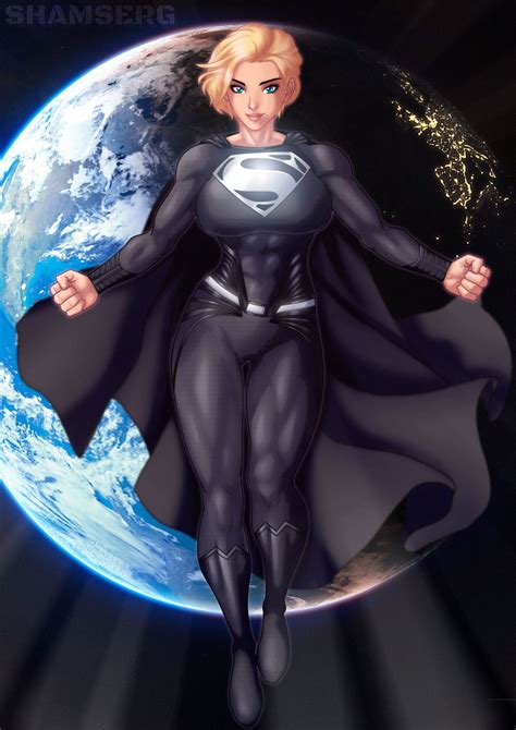 Power Girl: Black Suit by INCREDIBLE-BRAY on DeviantArt