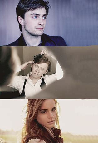 Фото Дэниэл Рэдклифф ( Daniel Radcliffe),Руперт Гринт (Rupert Grint) и ...