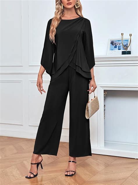 semi formal pant suits  wedding   vianaweddingcom