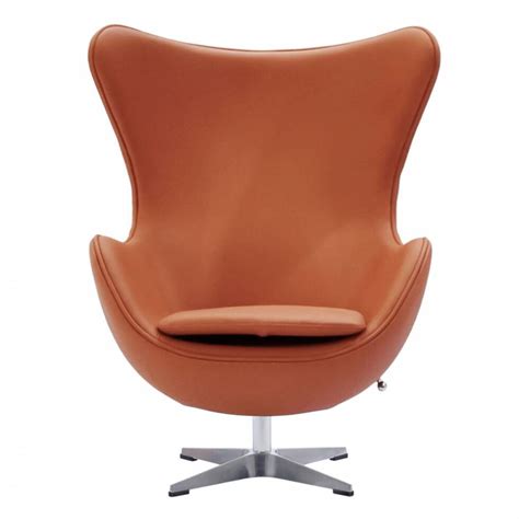 Кресло EGG CHAIR оранжевый купить в интернет-магазине Бигарден всего за ...
