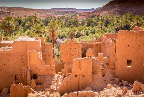 tinghir morocco sunrise stock image image  rocks beautiful