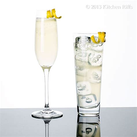Kitchen Riffs: The French 75 Cocktail