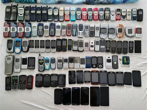 ive  collecting  mobile phones      nokias