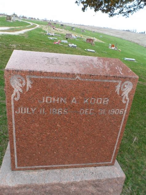 John Albert Koob (1865-1906) - Find a Grave Memorial