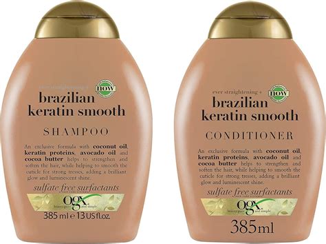 OGX Brazilian Keratin Therapy Shampoo and Conditioner : Amazon.ae: Beauty