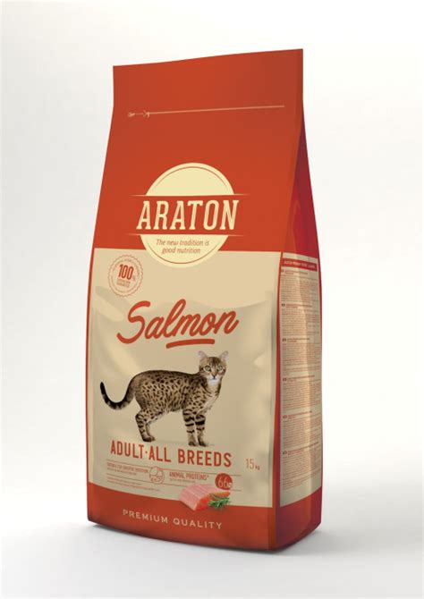 Araton Araton SALMON Adult All Breeds - Сухий корм з лососем для ...