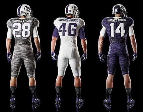 TCU debuts new lizard scale-inspired uniforms - FootballScoop