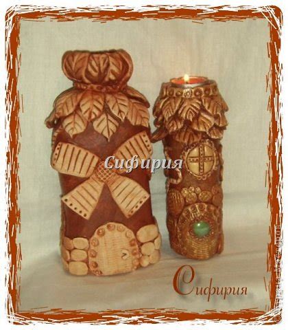 Домики-подсвечники | Страна Мастеров