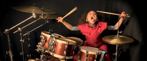 Nandi Bushell Graduates To Double Kick Drumming With Slipknot Cover ...