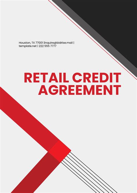 Key Terms and Conditions for Your Credit Account Agreement 22