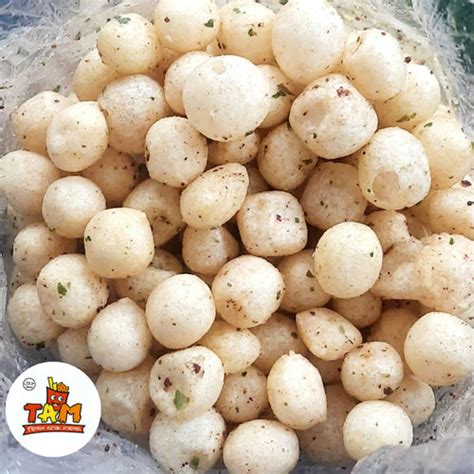 jual cimol bulat kering rasa original soto  gram tam snack kota