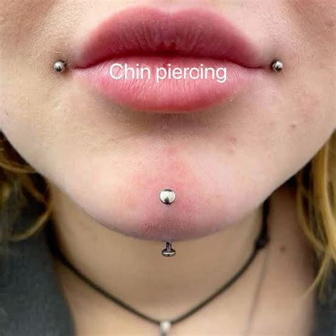 chin piercing chin piercing earings piercings cool piercings