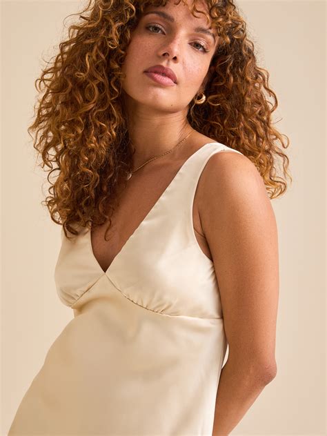 Andie Satin Midi Dress | Altar'd State