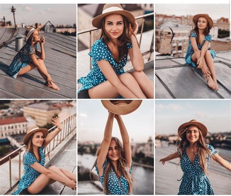 Позы для красивых фото на улице летом