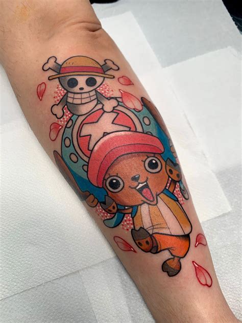 Now I have Chopper on my skin 😌 : r/OnePiece