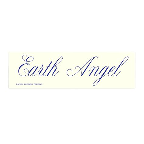 Earth Angel Sticker