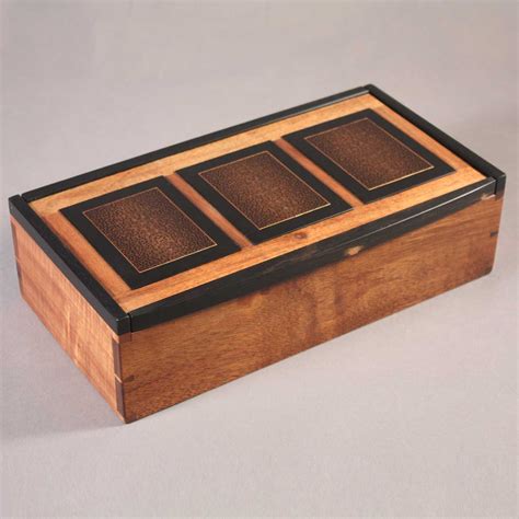 Wooden Jewelry Box - Is Handmade From The Natural Walnut Wood ...