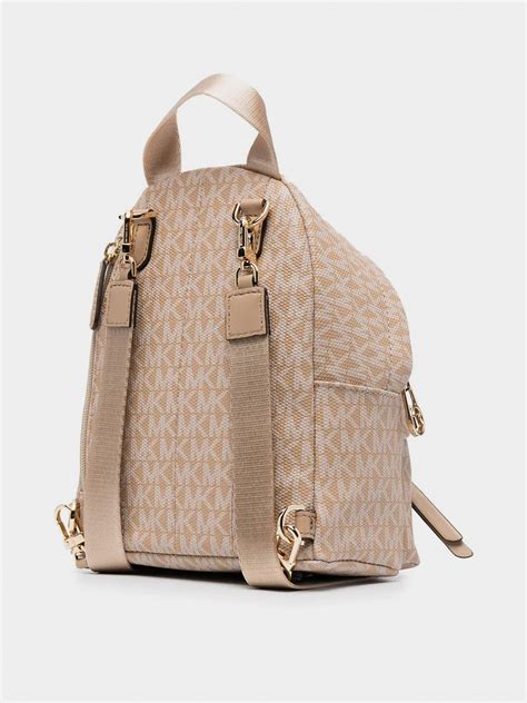 Рюкзаки Michael Kors Slater 30T0G04B0B_222 для женщин, цвет: Бежевый ...