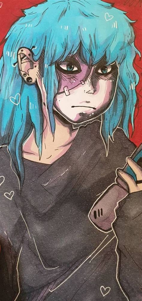 Sally Face Game Anime Art Cute Sal Fisher | Etsy
