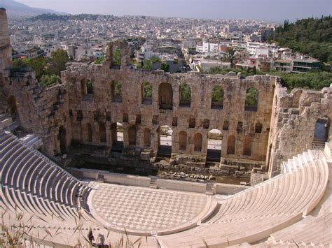 Theater Of Dionysus - Athens, Greece | Beautiful beaches, Ancient ruins ...