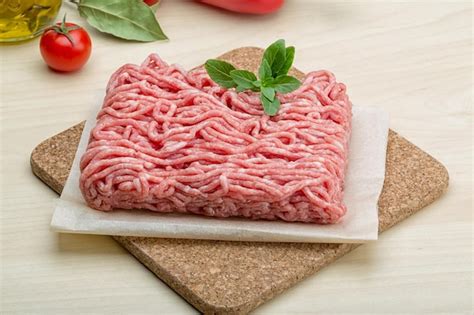 Premium Photo | Minced meat