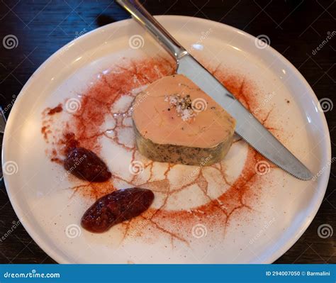 Foie Gras Fat Liver Specialty Food Product Made of Liver of a Duck or ...