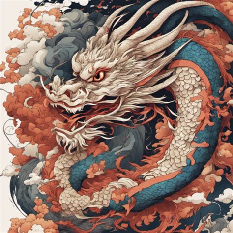 Unleashing the Majestic Power: Exploring the Enchanting World of Japanese Dragon Artwork ...