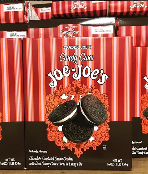 Trader Joe's Candy Cane Joe Joe's | Candy cane, Trader joes, Candy