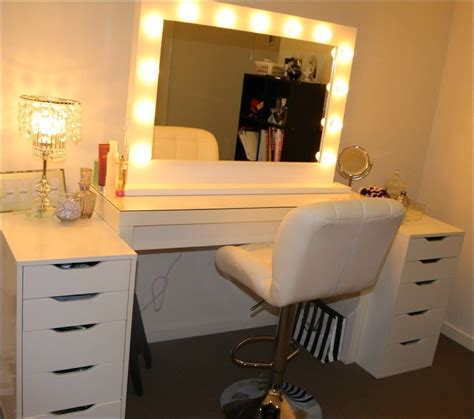 Vanity Desk With Mirror - Jeken Furniture