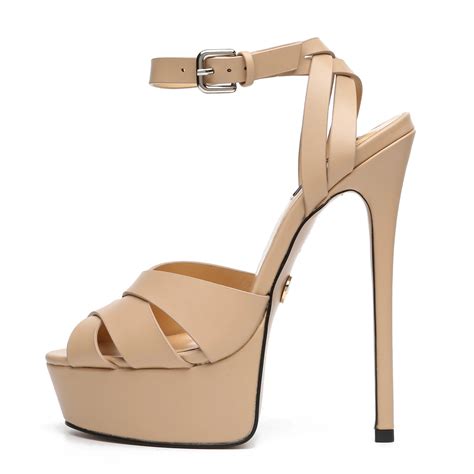 Giaro KROSS NUDE MATTE SANDALS - Giaro High Heels | Official store