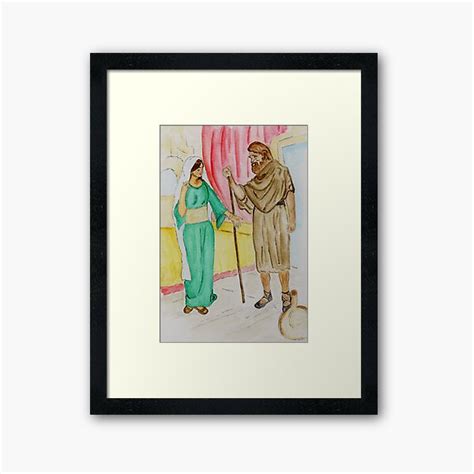 "Elisha and the Shunammite Woman .. 2 Kings 4:8-37" Framed Art Print ...