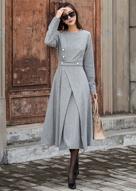 wool dresses