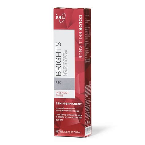 Ion Red Semi Permanent Hair Color Reviews 2020