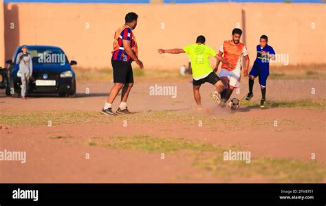 Moroccan footballers hi-res stock photography and images - Alamy