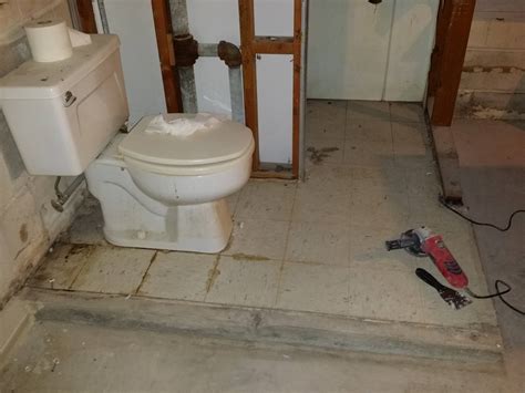 How To Install A Bathroom In A Concrete Basement Floor – Flooring Site