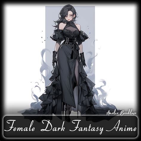 ArtStation - 200 Female Dark Fantasy Anime (Full Body) Reference Pack