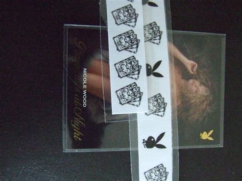 Playboy 2003 Playboy LINGERIE CLUB Single Chase Card Nicole Wood PN 8/