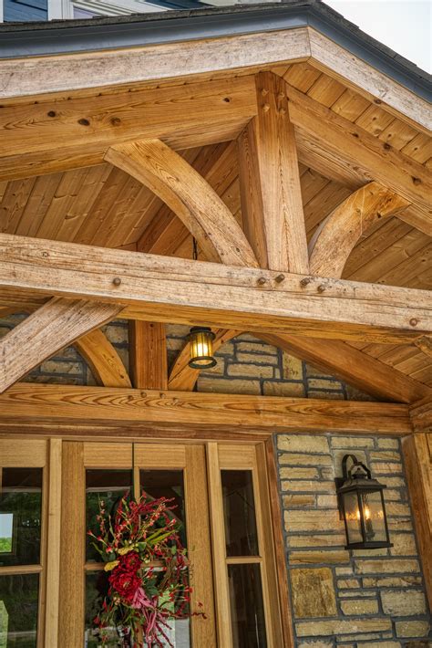 Timber Frame Porches, Awnings, & Entryways | Homestead Timber Frames