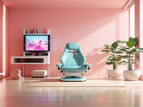 Premium AI Image | Immersive Gaming Room with Screens and Video Game ...