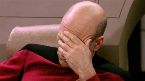 Picard’s Facepalm Immortalized In New Mousepad, Plus More Facepalm ...