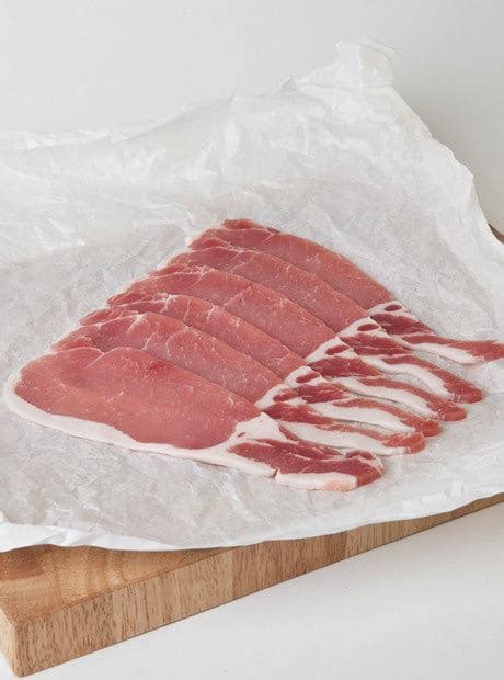 Dry Cured Bacon x 6 Rashers - Pimlotts