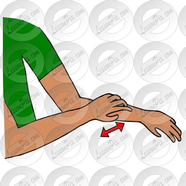 Itch Picture for Classroom / Therapy Use - Great Itch Clipart