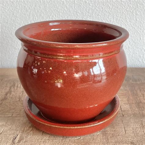 Wisteria Planter - Oxblood Red – SheyWest