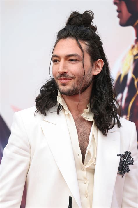 Ezra Miller makes first public appearance since controversies