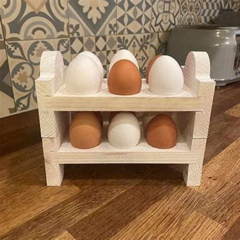 freestanding modular egg holder  eggs luxeora