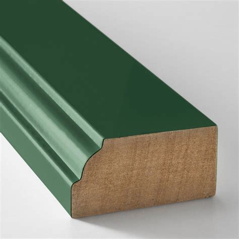 Карниз декоративный профилированный IKEA BODBYN БУДБИН 221x6 темно ...