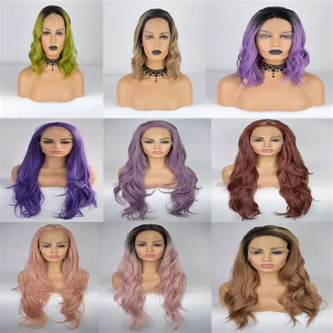 BM honey Blonde Yaki прямой 13*3 синтетический парик фронта шнурка ...