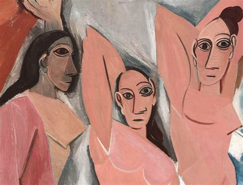 Pablo Picasso Les Demoiselles D'avignon Painting Print | Etsy
