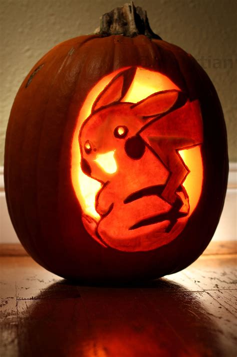 Pikachu Pumpkin Template - Printable And Enjoyable Learning